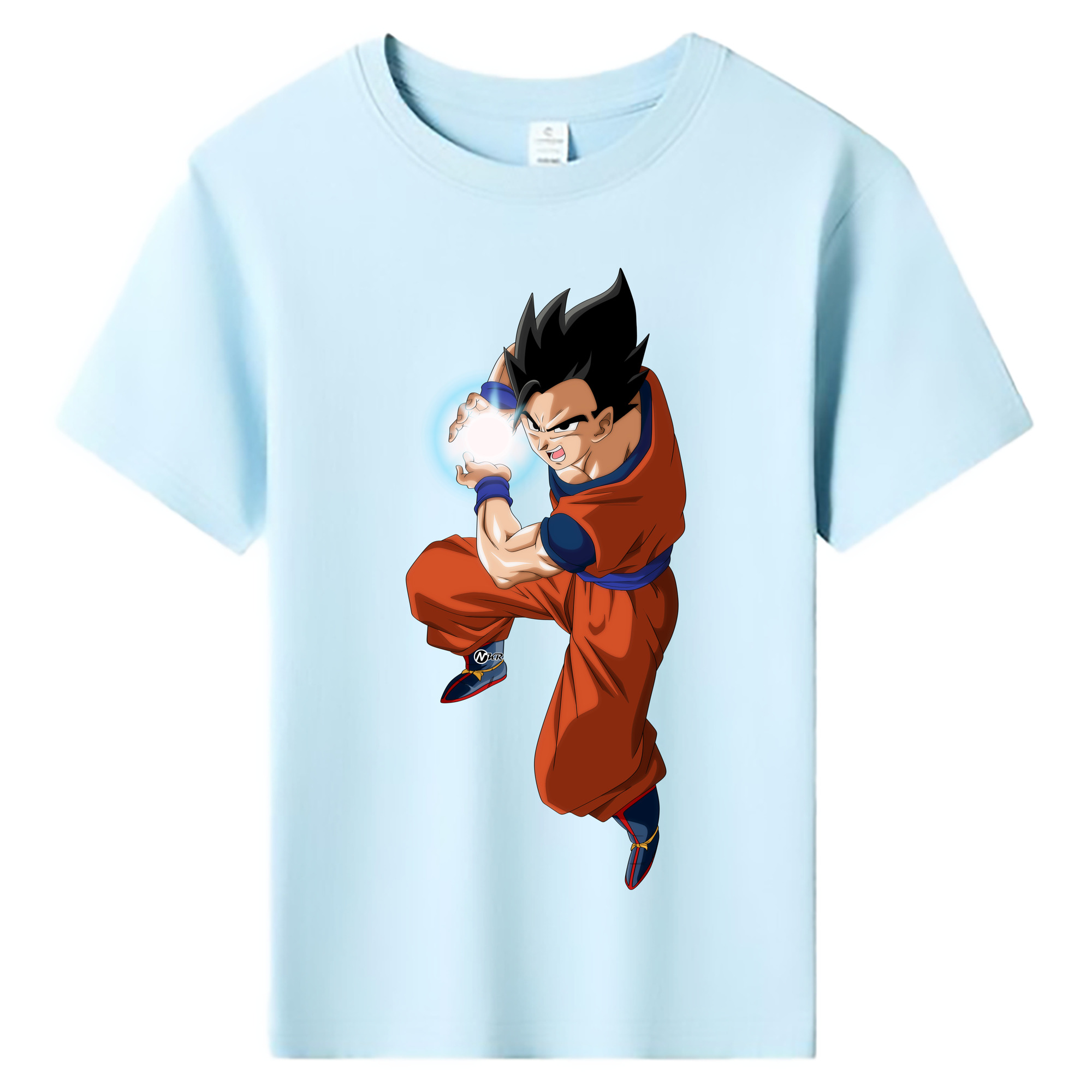 （画像用） ドラゴンボール 孫 悟飯（そんごはん）DRAGON BALL Son Gohan 綿100％キッズTシャツ（フロントプリント）